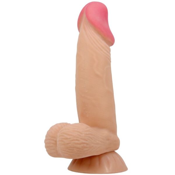 PRETTY LOVE - SÉRIE SLIDING SKIN DILDO REALÍSTICO COM VENTOSA DESLIZANTE PELE 19,4 CM - Imagen 4