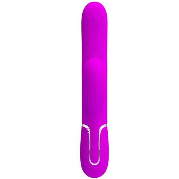 PRETTY LOVE - PERLITA MULTIFUNO 3 EM 1 VIBRADOR G-SPOT VIOLETA - Imagen 2