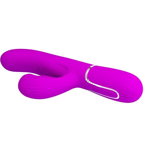 PRETTY LOVE - PERLITA MULTIFUNO 3 EM 1 VIBRADOR G-SPOT VIOLETA - Imagen 4