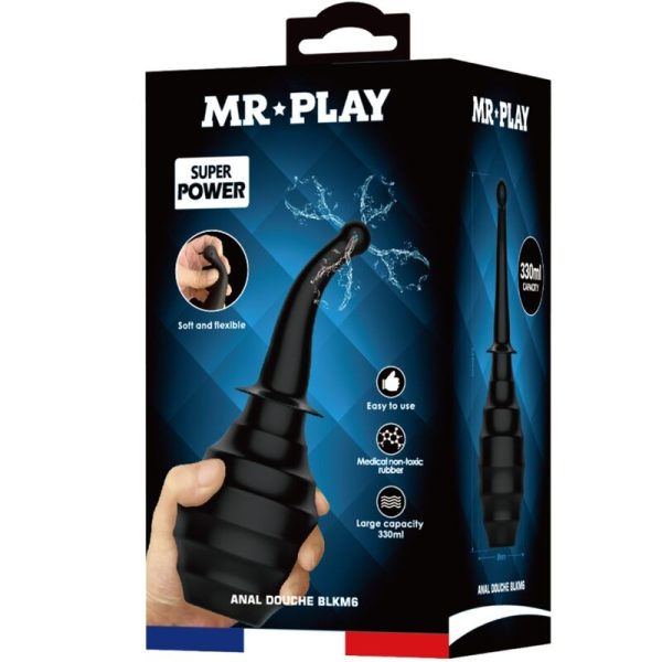 MR PLAY - PLUGUE ANAL DE CONTROLE REMOTO VIBRADOR PODEROSO PRETO - Imagen 7