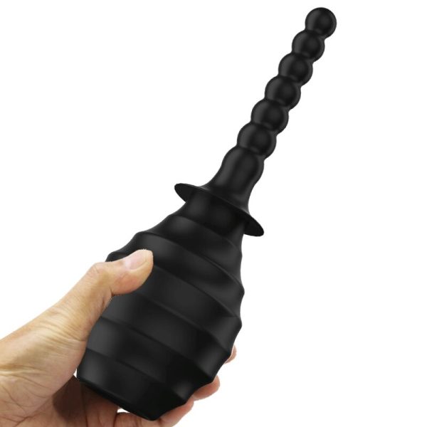 MR PLAY - PLUGUE ANAL DE CONTROLE REMOTO VIBRADOR PODEROSO PRETO - Imagen 4