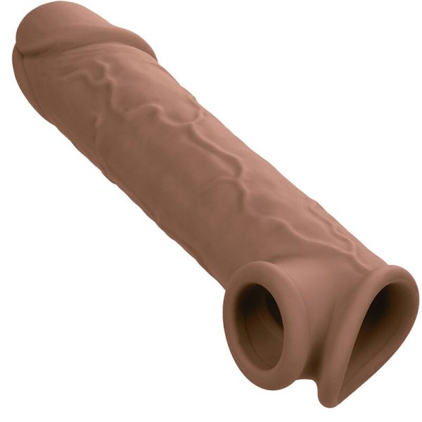 CALIFORNIA EXOTICS - PERFORMANCE MAXX LIFE-LIKE EXTENSION 8 PELE MARROM - Imagen 8