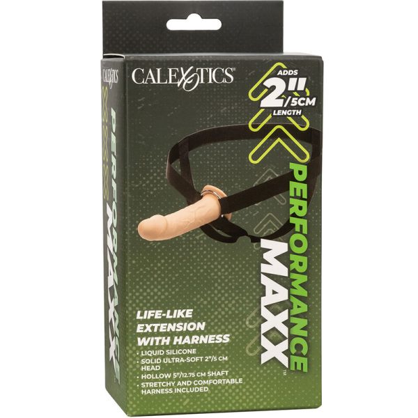 CALIFORNIA EXOTICS - EXTENSO PERFORMANCE MAXX LIFE-LIKE COM ARNÊS PELE LEVE - Imagen 16