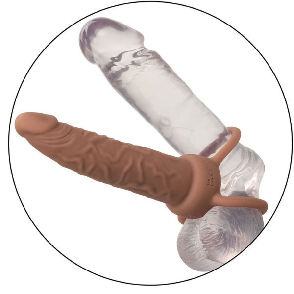 CALIFORNIA EXOTICS - PERFORMANCE MAXX RECARREGVEL DUPLO PENETRADOR PELE MARROM - Imagen 10