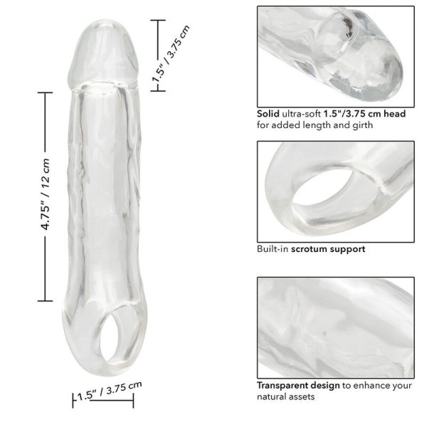 CALIFORNIA EXOTICS - PERFORMANCE MAXX CLEAR EXTENSION 6,5 TRANSPARENTE - Imagen 8