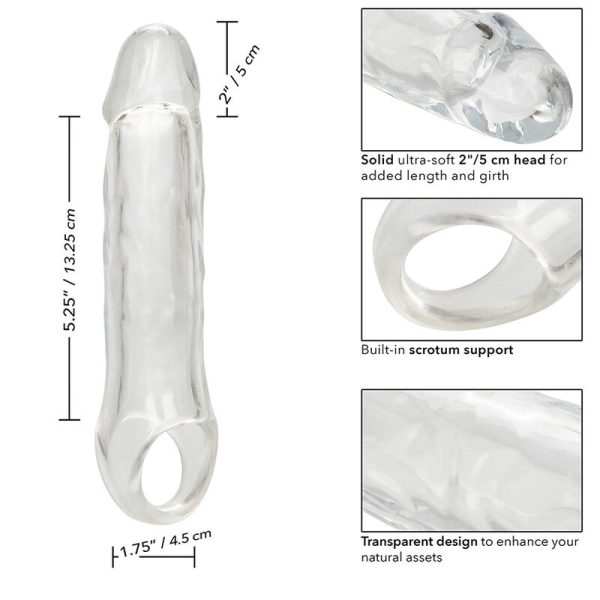 CALIFORNIA EXOTICS - PERFORMANCE MAXX CLEAR EXTENSION 7,5 TRANSPARENTE - Imagen 8