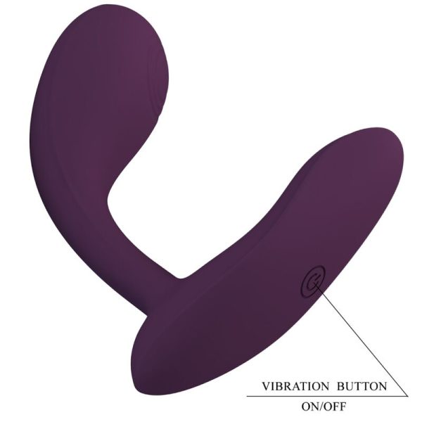 PRETTY LOVE - BAIRD G-SPOT 12 VIBRAÇÕES RECARREGÁVEL LILA APP - Imagen 4