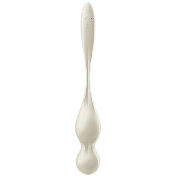 SATISFYER - BOLAS VIBRATÓRIAS DE KEGEL LOVE BIRDS BRANCO - Imagen 2