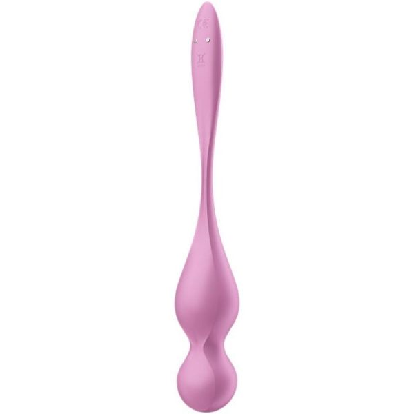SATISFYER - BOLAS DE KEGEL VIBRANTES LOVE BIRDS ROSA - Imagen 3