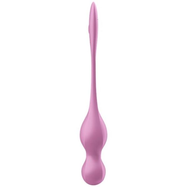 SATISFYER - BOLAS DE KEGEL VIBRANTES LOVE BIRDS ROSA - Imagen 4