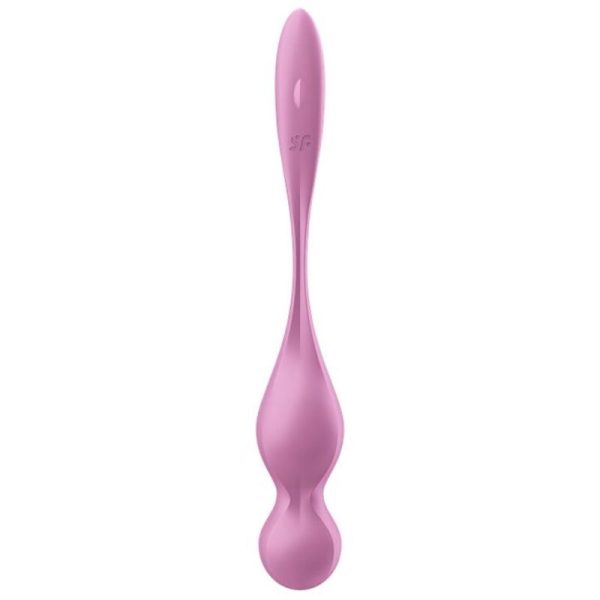 SATISFYER - BOLAS DE KEGEL VIBRANTES LOVE BIRDS ROSA - Imagen 5