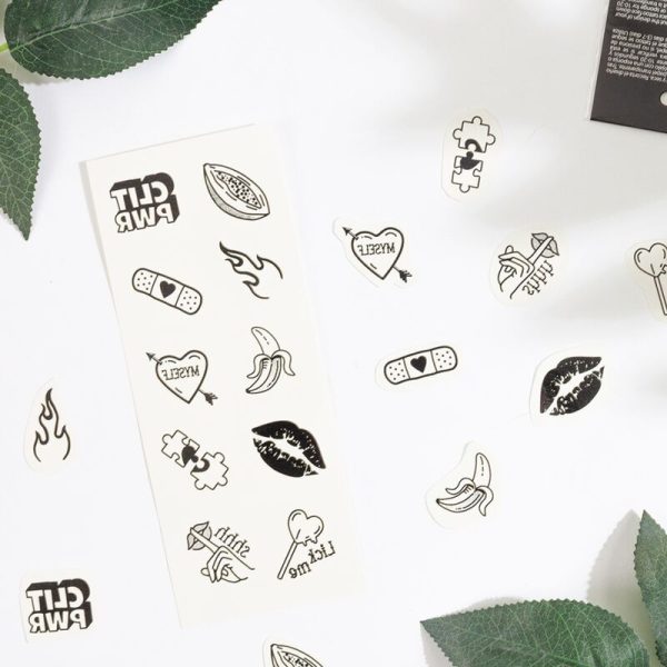 SECRET PLAY - CONJUNTO DE 10 TATUAGENS TEMPORRIAS DA COLEO DE DOCES - Imagen 5