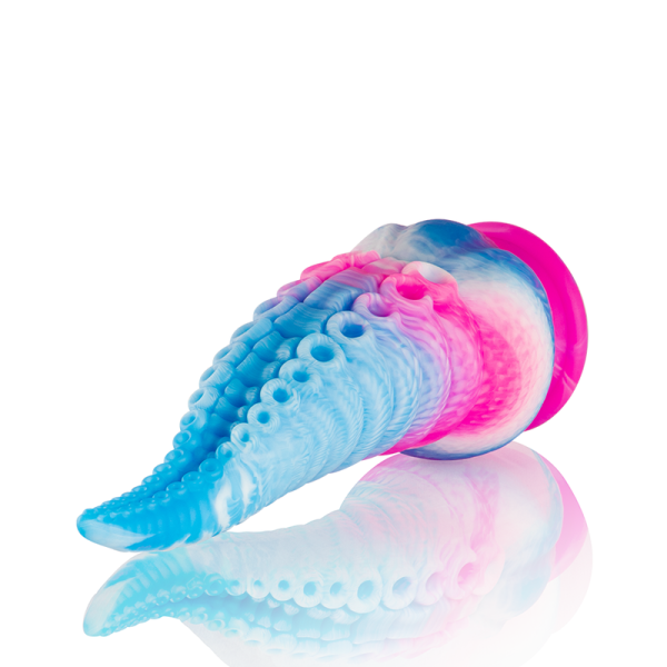 EPIC - DILDO DE TENTÁCULO AZUL SCYLLA TAMANHO PEQUENO - Imagen 5