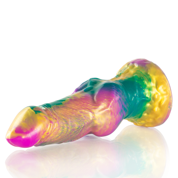 EPIC - IRIS DILDO COM TESTÍCULOS DE PRAZER ARCO-ÍRIS - Imagen 5