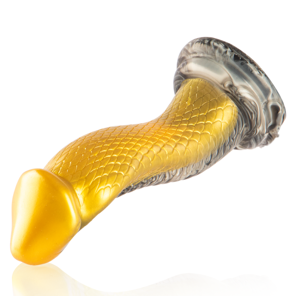 EPIC - DRAKON DILDO AMARELO COBRA - Imagen 3