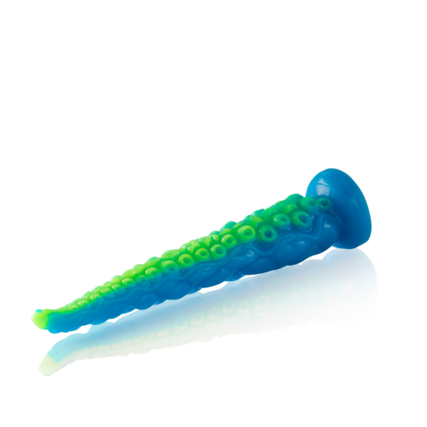 EPIC - SCYLLA FLUORESCENTE TENTCULO FINO DILDO TAMANHO PEQUENO - Imagen 5