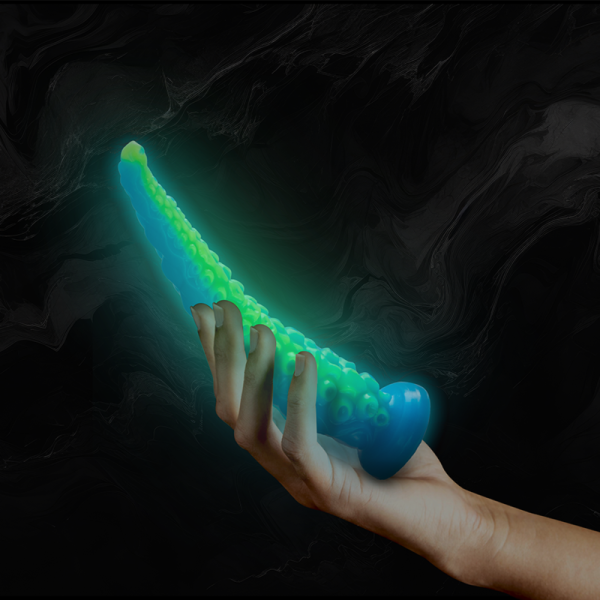 EPIC - SCYLLA FLUORESCENTE TENTCULO FINO DILDO TAMANHO PEQUENO - Imagen 6