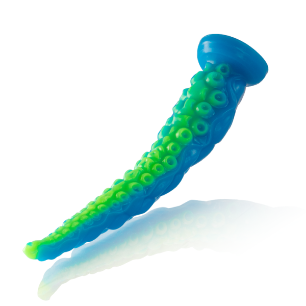 EPIC - SCYLLA FLUORESCENTE TENTCULO FINO DILDO TAMANHO PEQUENO - Imagen 3