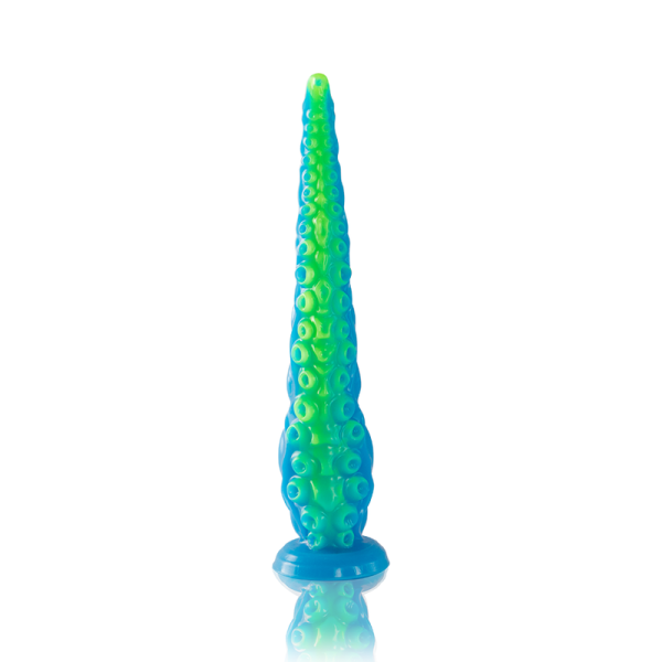 EPIC - SCYLLA FLUORESCENTE TENTCULO FINO DILDO TAMANHO PEQUENO - Imagen 4