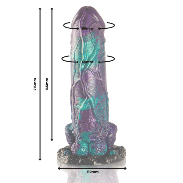 EPIC - DILDO BASILISCO DUPLO ESCAMOSO PRAZER TAMANHO GRANDE - Imagen 2