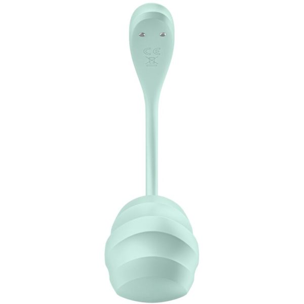 SATISFYER - ESTIMULADOR DE PÉTALA LISA G-POINT ÁGUA VERDE APLICATIVO GRATUITO - Imagen 2