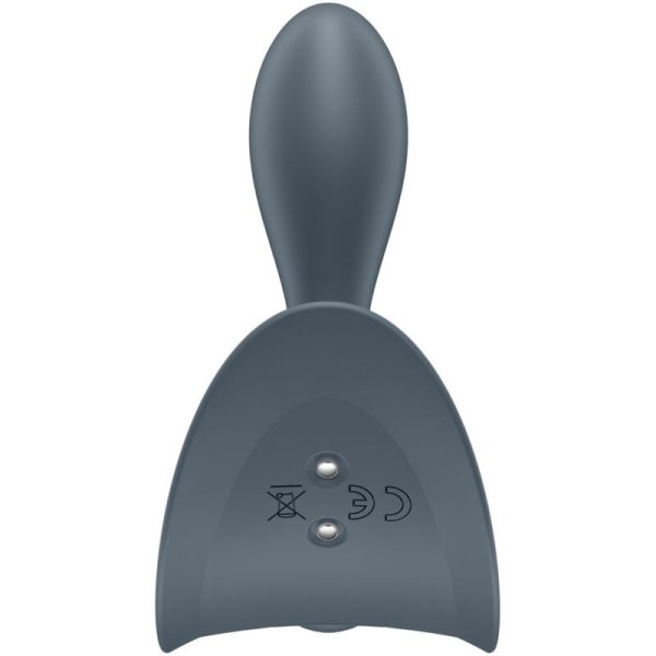 SATISFYER - BOOTY ABSOLUTE BEGINNERS 2 ANAL PLUG VIBRADOR UNISSEXO PRETO - Imagen 4