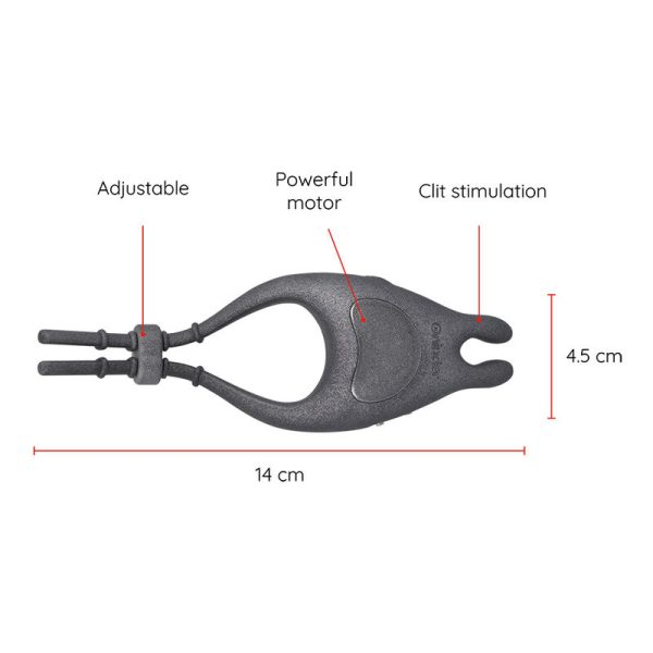 ONINDER - ANEL VIBRADOR AJUSTÁVEL RECARREGÁVEL PAMPA COM ESTIMULADOR DE CLITÓRIS 10 VELOCIDADES - APLICATIVO GRATUITO - Imagen 3