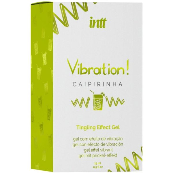 INTT - PODEROSO ESTIMULANTE ÍNTIMO CAIPIRINHA GEL VIBRADOR LÍQUIDO 15 ML - Imagen 3