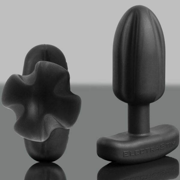 ELECTRASTIM - PLUG ANAL TARTARUS QUADRIPOLAR SILICONE PRETO - Imagen 7