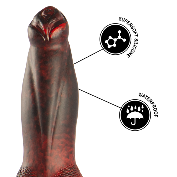 EPIC - PROMETHEUS DILDO TITAN EM CHAMAS CONTROLE REMOTO RECARREGÁVEL - Imagen 7