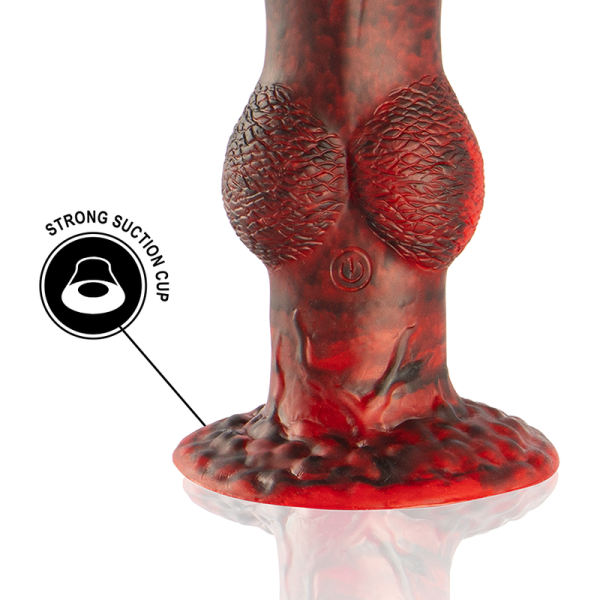 EPIC - PROMETHEUS DILDO TITAN EM CHAMAS CONTROLE REMOTO RECARREGÁVEL - Imagen 6