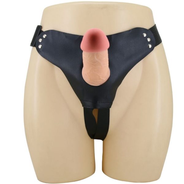 PRETTY LOVE - MAVIS HARNESS CUECAS UNIVERSAIS COM DILDO 19 CM NATURAL - Imagen 3