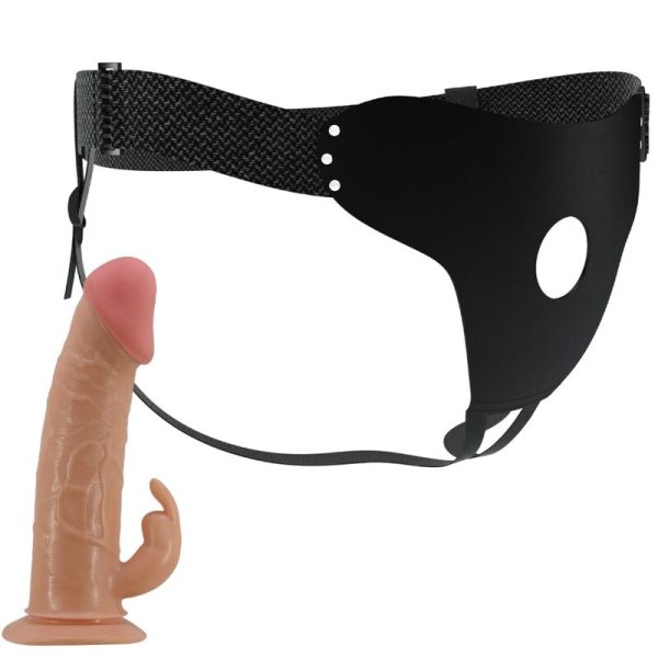 PRETTY LOVE - MAVIS HARNESS CUECAS UNIVERSAIS COM DILDO 19 CM NATURAL - Imagen 7