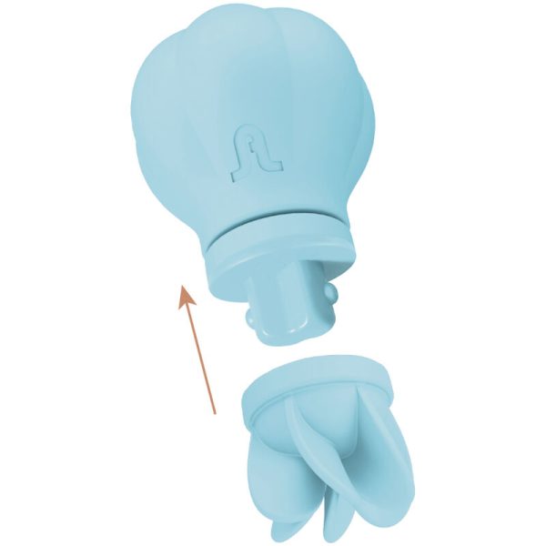 ADRIEN LASTIC - ESTIMULADOR DE CLITÓRIS CARESS AZUL - Imagen 4