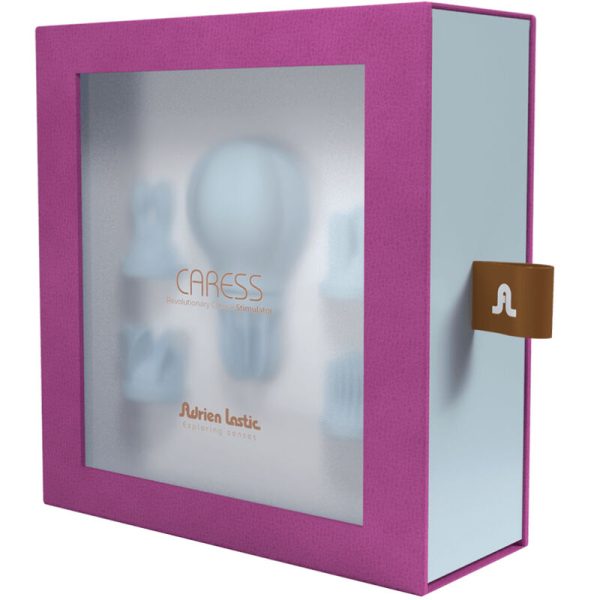 ADRIEN LASTIC - ESTIMULADOR DE CLITÓRIS CARESS AZUL - Imagen 7