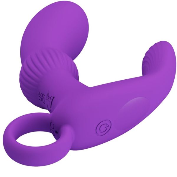 PRETTY LOVE - CAYLA MASSAGEADOR VIBRADOR ANAL LILA - Imagen 4