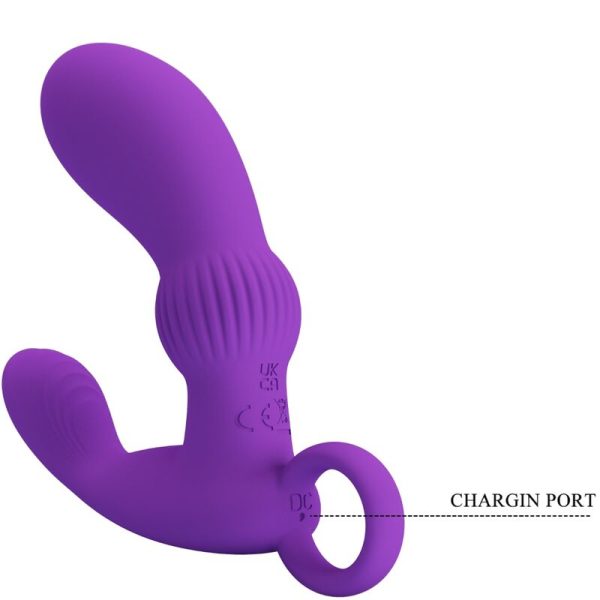 PRETTY LOVE - CAYLA MASSAGEADOR VIBRADOR ANAL LILA - Imagen 7