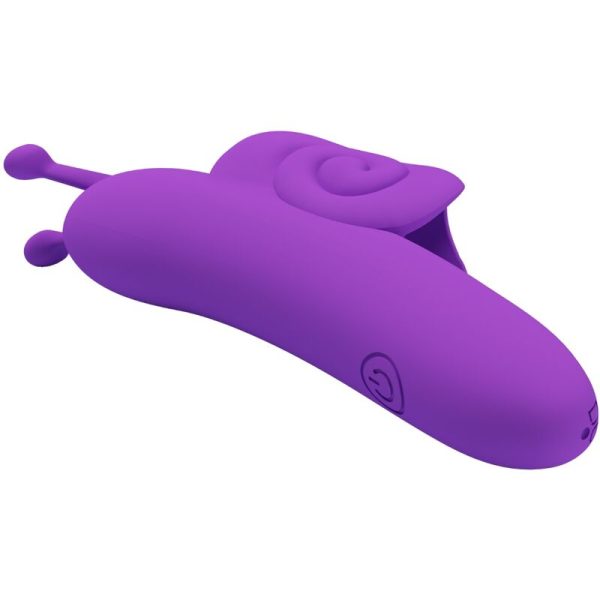 PRETTY LOVE - SNAIL ESTIMULADOR DE DEDO ROXO PODEROSO - Imagen 4