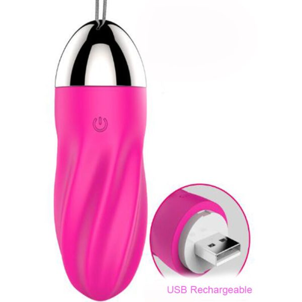ARMONY - OVO VIBRANTE ESPIRAL SWEETY CONTROLE REMOTO ROSA - Imagen 4
