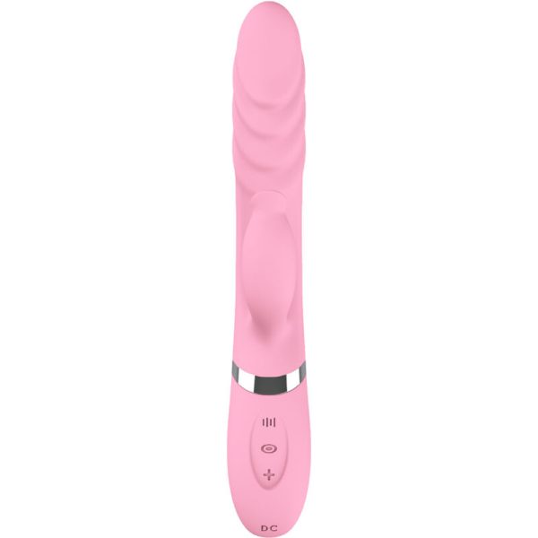 ARMONY - VIBRADOR E THRUSTING COM LÃNGUA DE EFEITO DE CALOR ROSA - Imagen 3