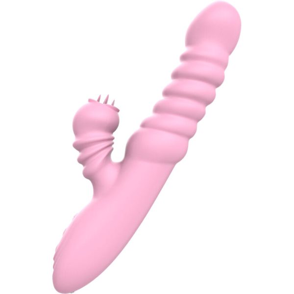 ARMONY - VIBRADOR MULTIFUNÃÃO COM EFEITO DE CALOR ESTIMULANTE DE LÃNGUA ROSA - Imagen 3