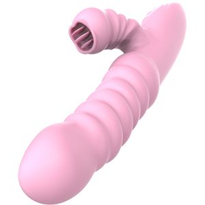 ARMONY - VIBRADOR MULTIFUNÃÃO COM EFEITO DE CALOR ESTIMULANTE DE LÃNGUA ROSA