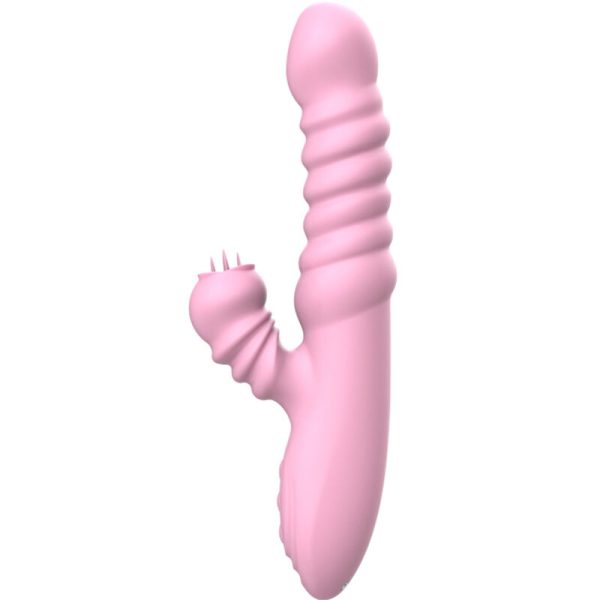 ARMONY - VIBRADOR MULTIFUNÃÃO COM EFEITO DE CALOR ESTIMULANTE DE LÃNGUA ROSA - Imagen 2