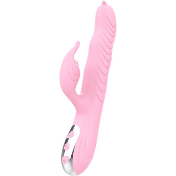 ARMONY - MARCIA VIBRADOR & THRUSTING DUPLA LÃNGUA EFEITO CALOR ROSA - Imagen 4