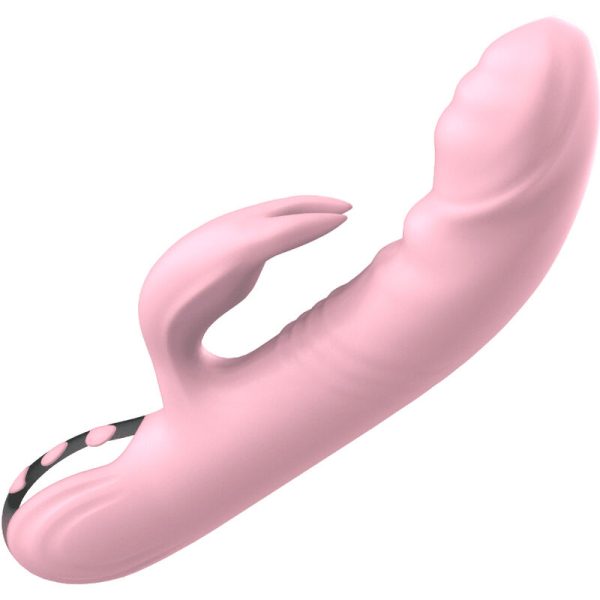 ARMONY - VIBRADOR DE COELHO TOTALMENTE ROSA EFEITO DE CALOR - Imagen 5