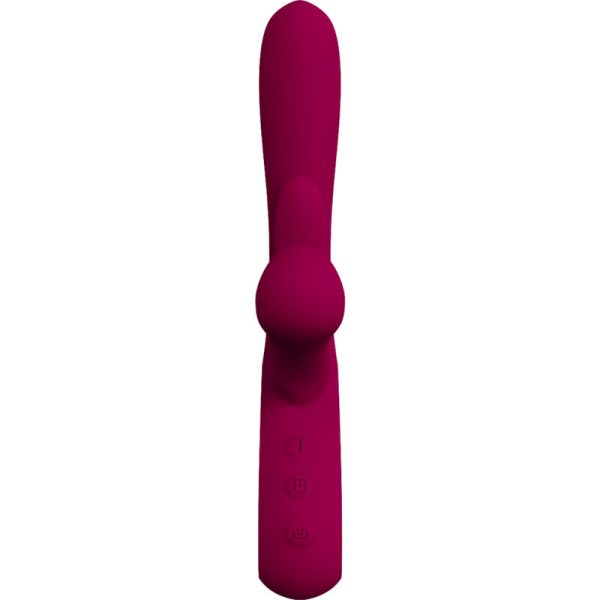 ARMONY - VIBRADOR DE IMPACTO SWING E ESTIMULADOR DUPLO MODELO 1 BORDEAUX - Imagen 5