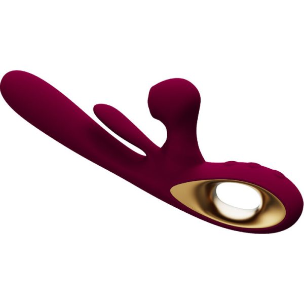 ARMONY - VIBRADOR DE IMPACTO SWING E ESTIMULADOR DUPLO MODELO 1 BORDEAUX - Imagen 4