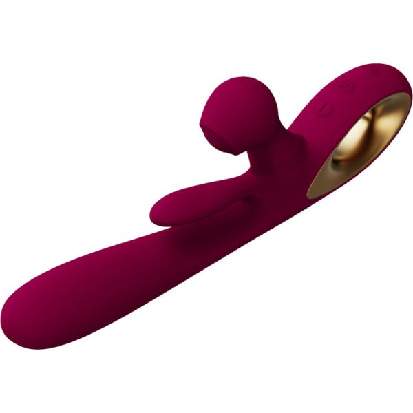 ARMONY - VIBRADOR DE IMPACTO SWING E ESTIMULADOR DUPLO MODELO 1 BORDEAUX - Imagen 6