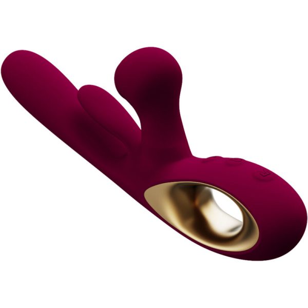 ARMONY - VIBRADOR DE IMPACTO SWING E ESTIMULADOR DUPLO MODELO 1 BORDEAUX - Imagen 7