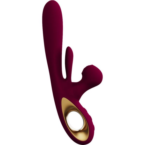 ARMONY - VIBRADOR DE IMPACTO SWING E ESTIMULADOR DUPLO MODELO 1 BORDEAUX - Imagen 3